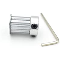 Zxxin-Rueda de cinturón- 10 Dientes HTD 5M Polea síncrona- Orificio 5-6 - 6.35-7 - 8mm- for Ancho 15 - 20mm- htd5m…
